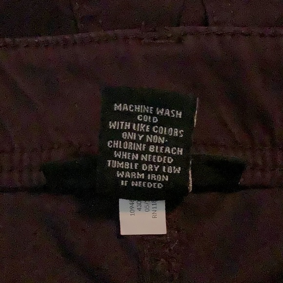 Lane Bryant Eggplant Capri Jeans w/ Zipper Accent - Picture 6 of 6